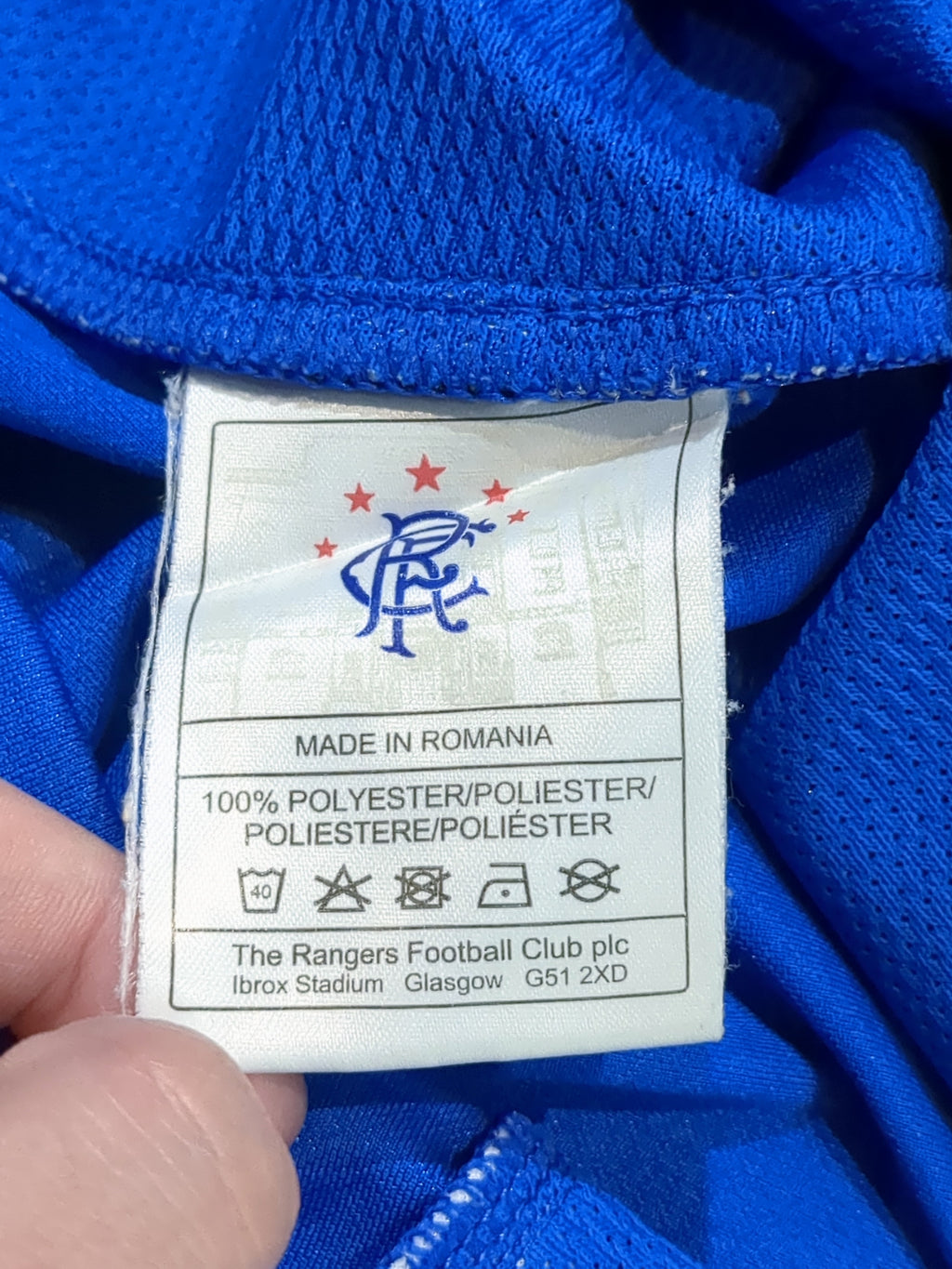 2005-06 Rangers Umbro Home Shirt - (M)