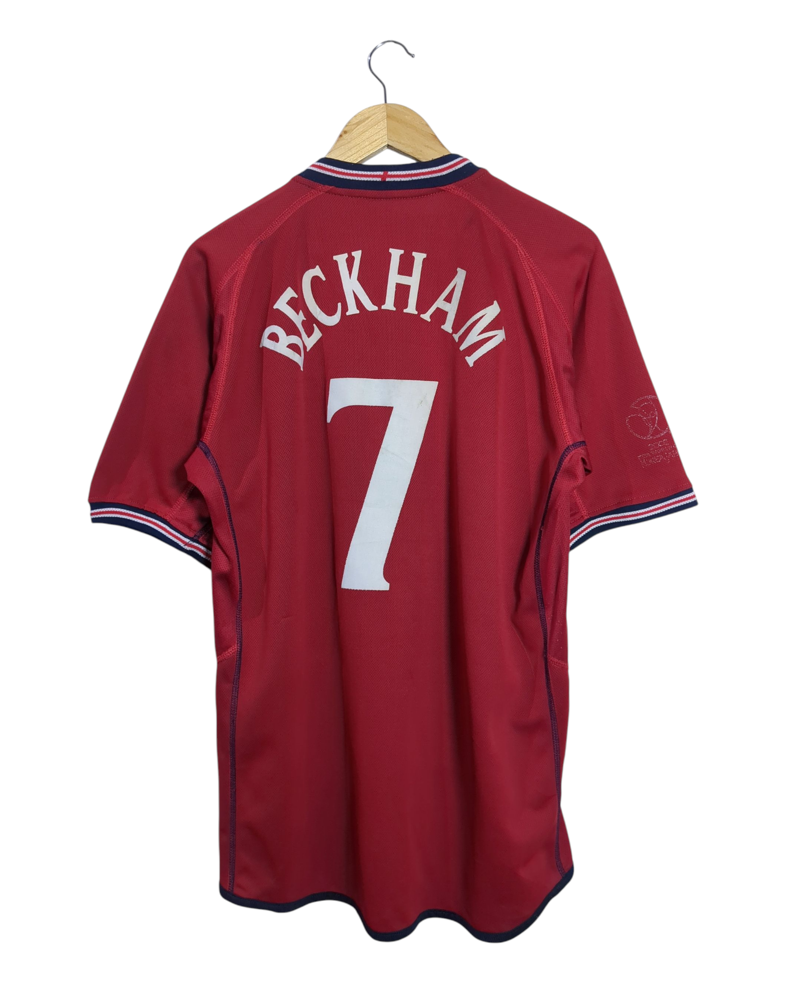2002-04 England Umbro Reversible Away Shirt #7 Beckham - (XL)