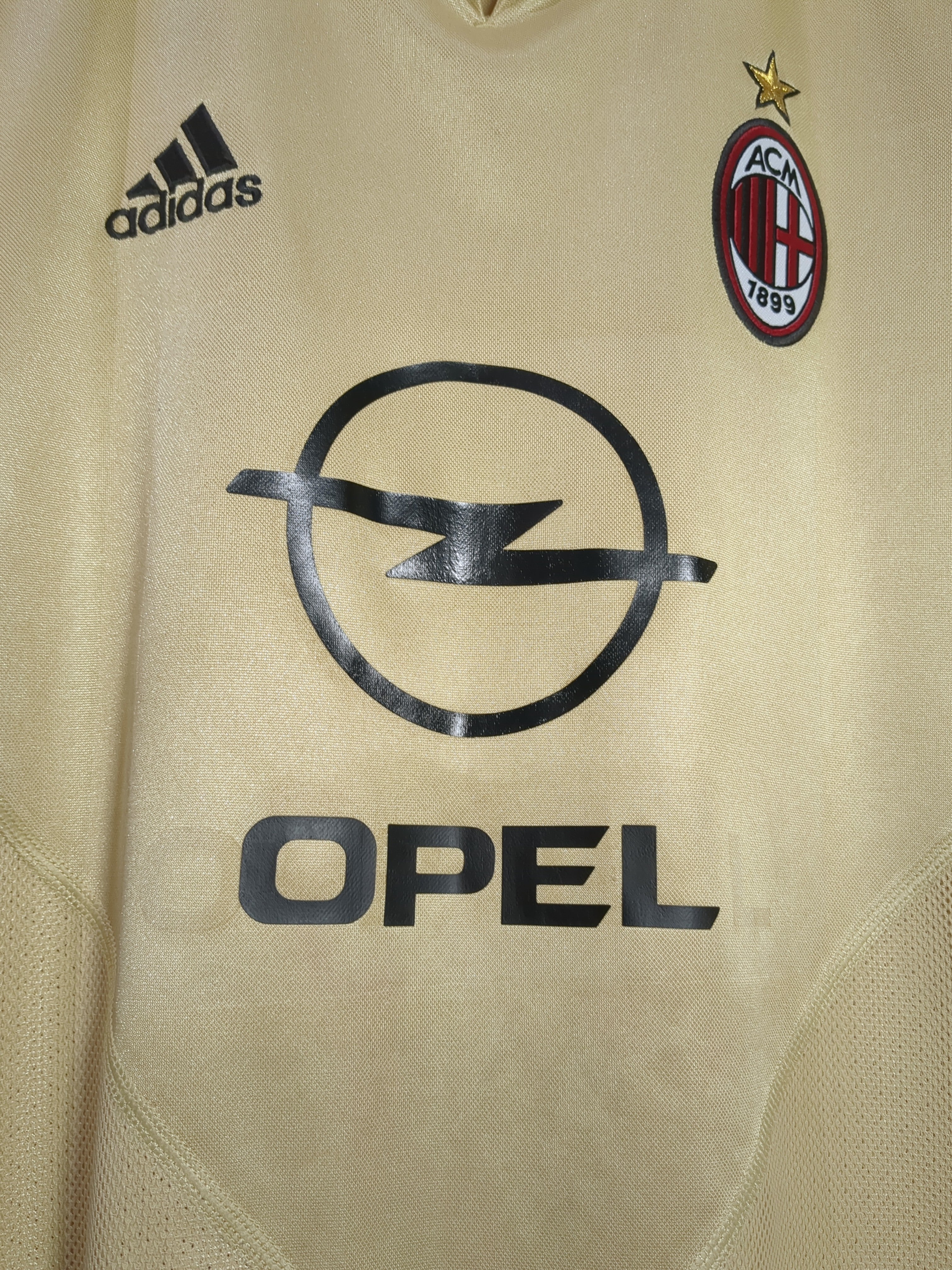 2004-05 AC Milan Adidas Third Shirt - (L)