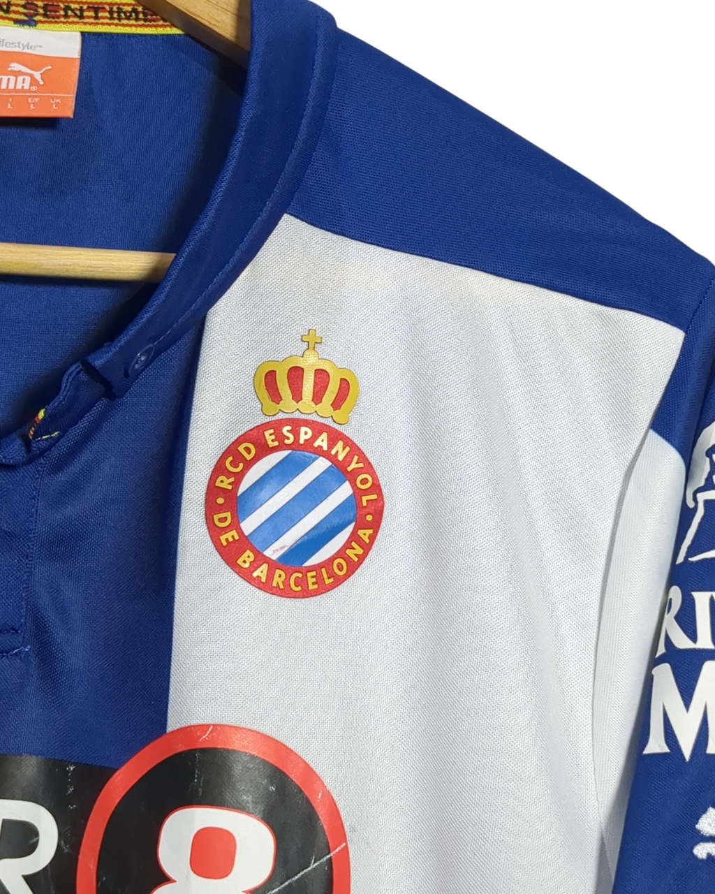 2014-15 Espanyol Puma Home Shirt - (L)