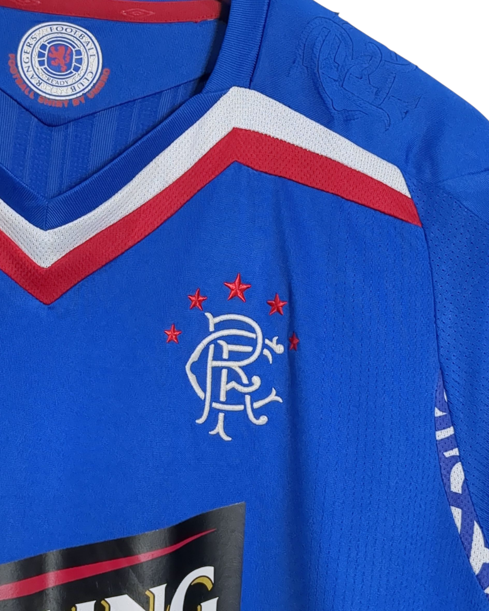 2007-08 Rangers Umbro Home Shirt - (L)