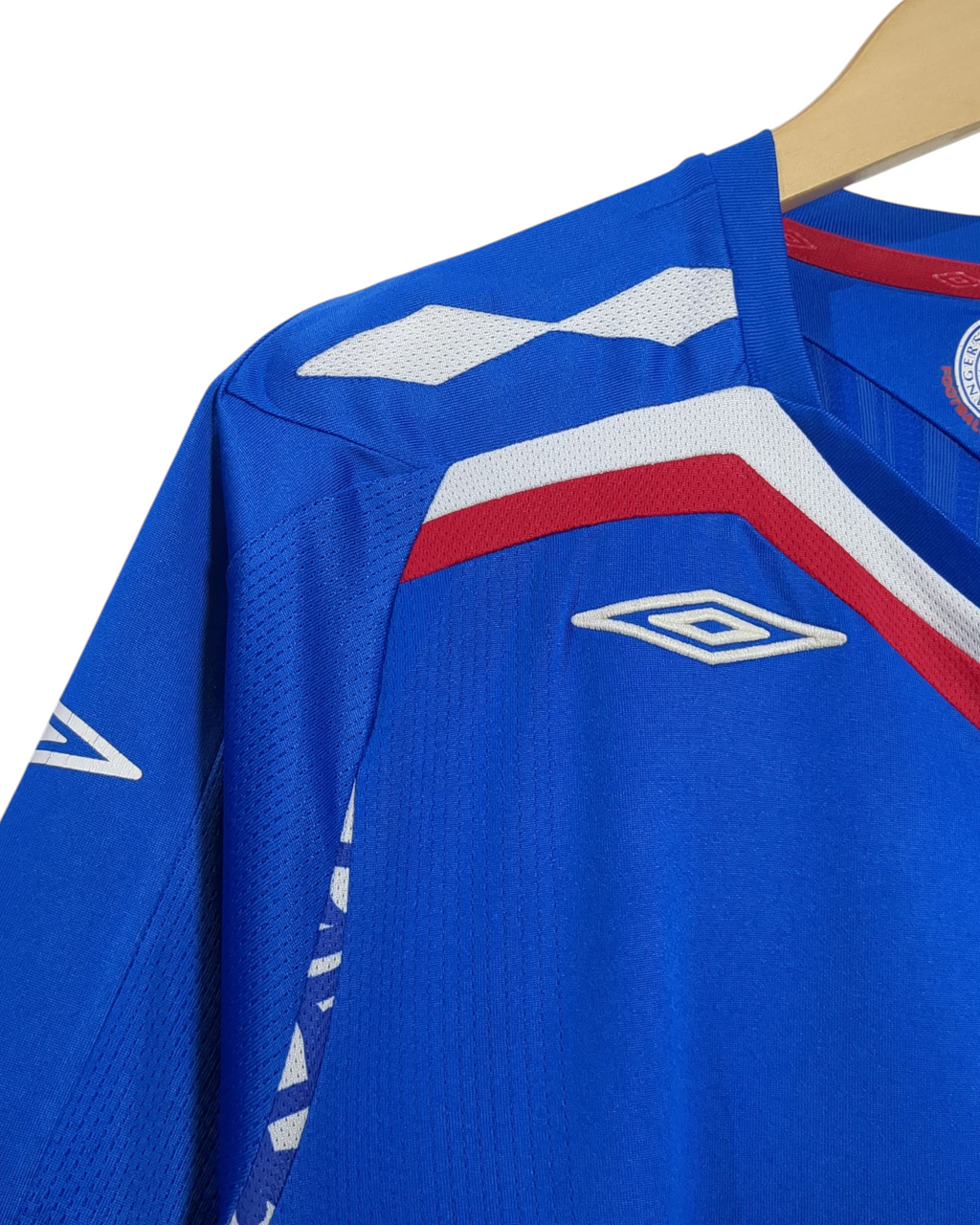 2007-08 Rangers Umbro Home Shirt - (L)