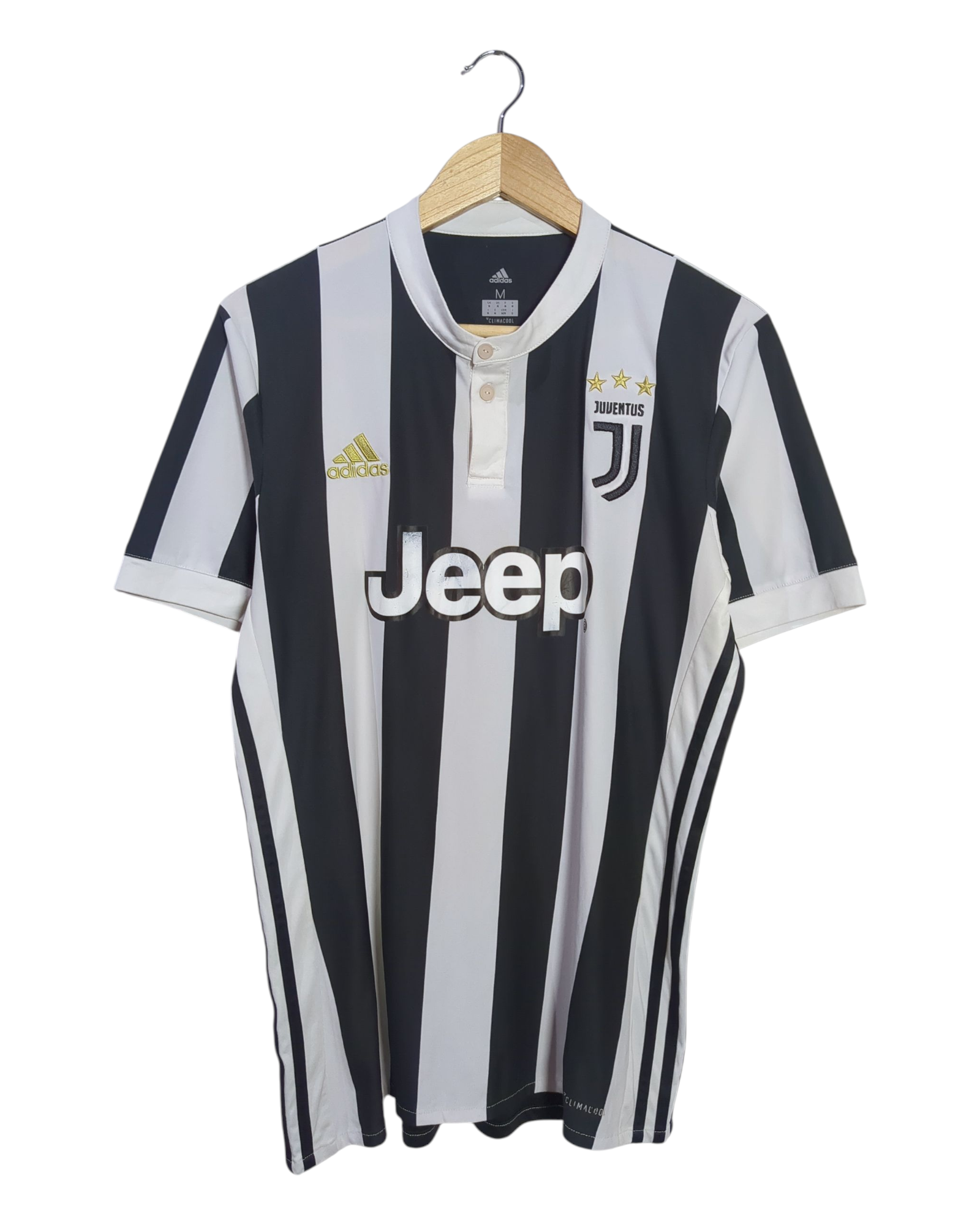2017-18 Juventus Adidas Home Shirt - (M)
