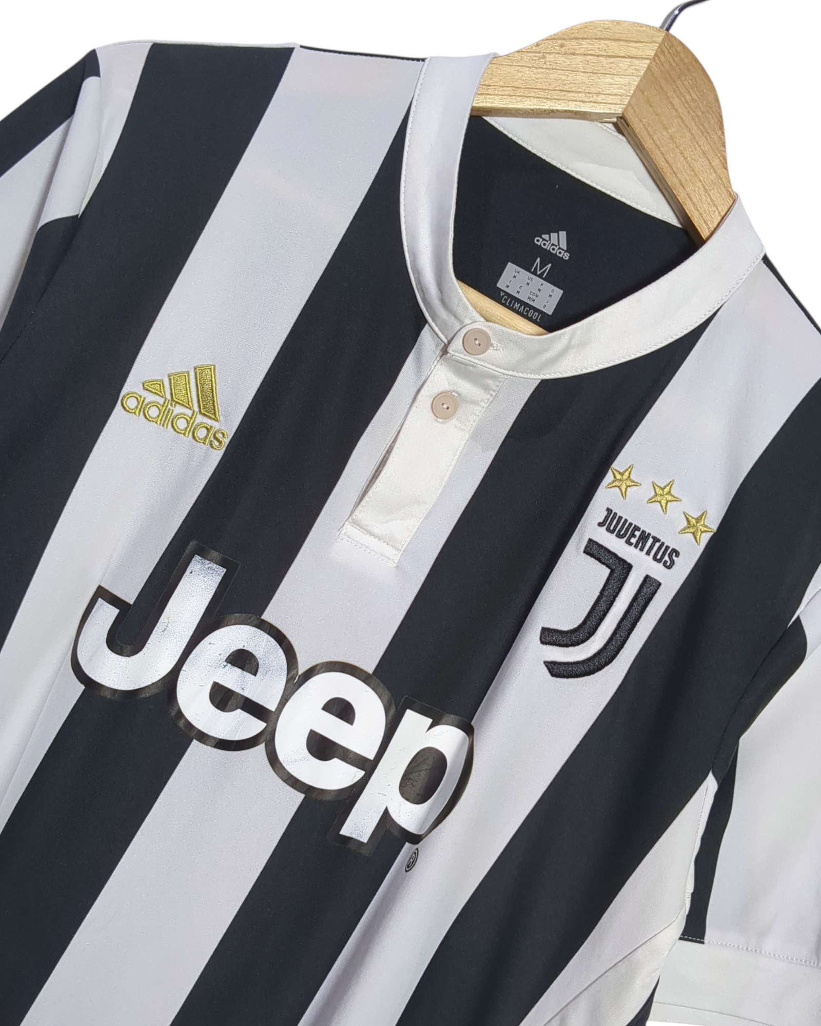 2017-18 Juventus Adidas Home Shirt - (M)