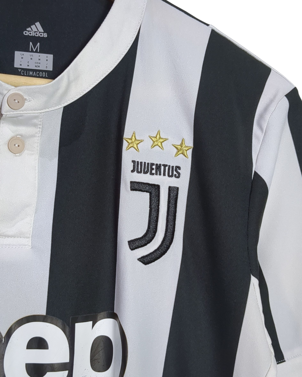 2017-18 Juventus Adidas Home Shirt - (M)