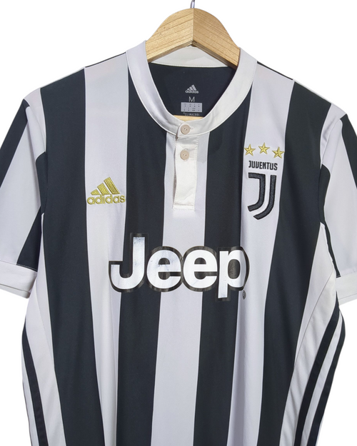 2017-18 Juventus Adidas Home Shirt - (M)