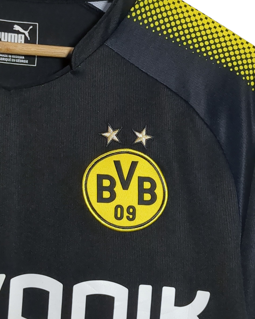 2017-18 Borussia Dortmund Puma Away L/S Shirt - (M)
