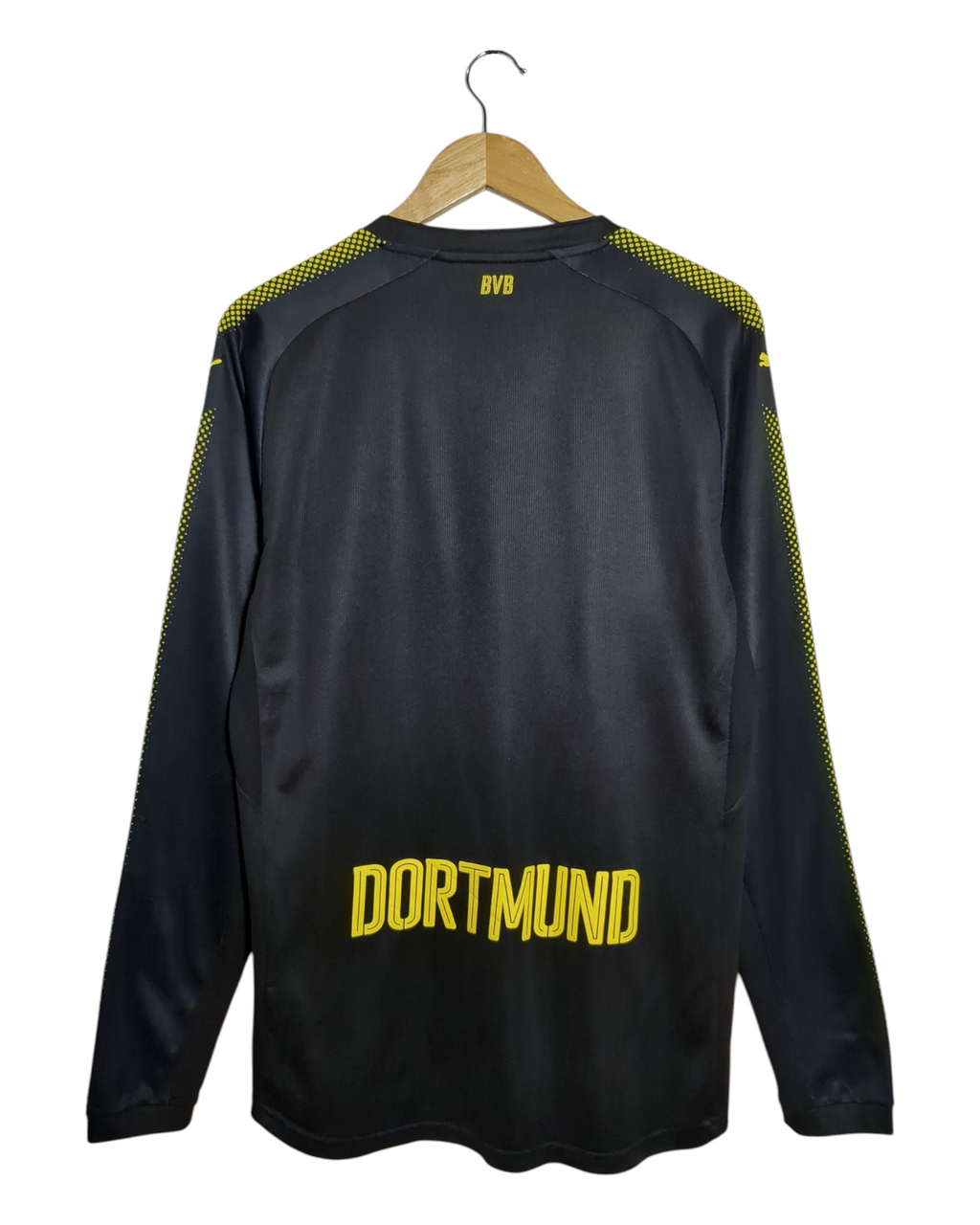 2017-18 Borussia Dortmund Puma Away L/S Shirt - (M)