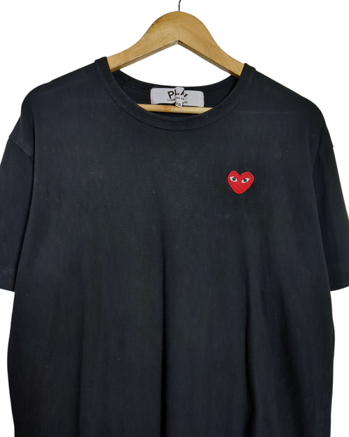Comme Des Garcons Play Red Heart Tee - (L)