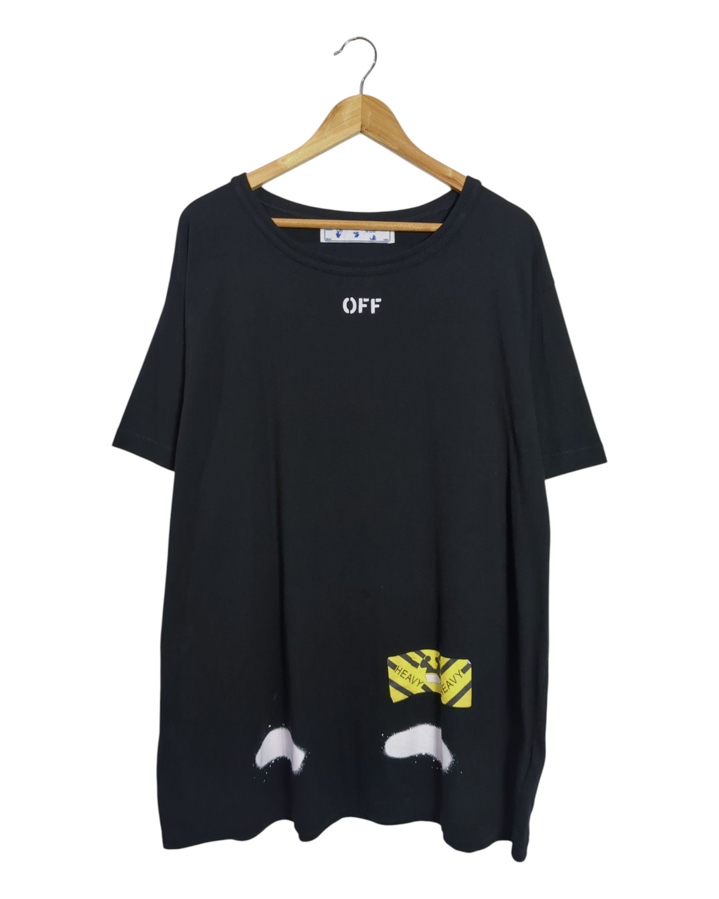 Off-White Diag Spray Tee - (XL)