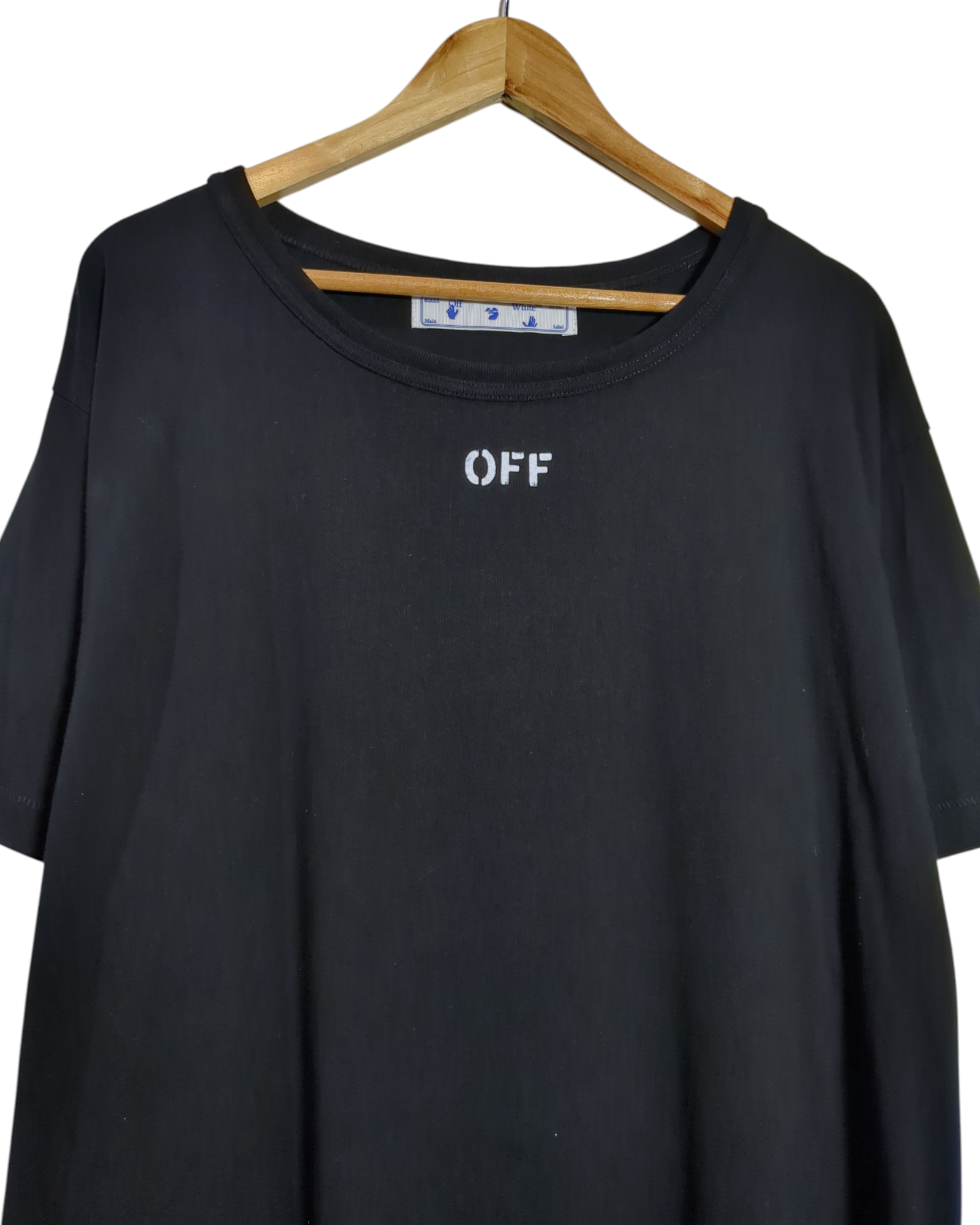 Off-White Diag Spray Tee - (XL)