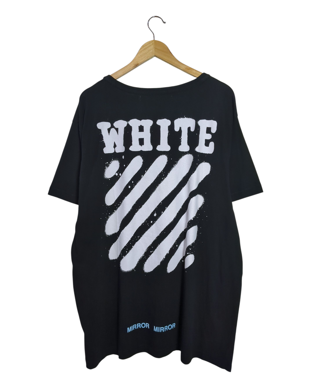 Off-White Diag Spray Tee - (XL)