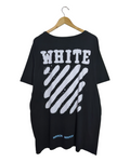 Off-White Diag Spray Tee - (XL)