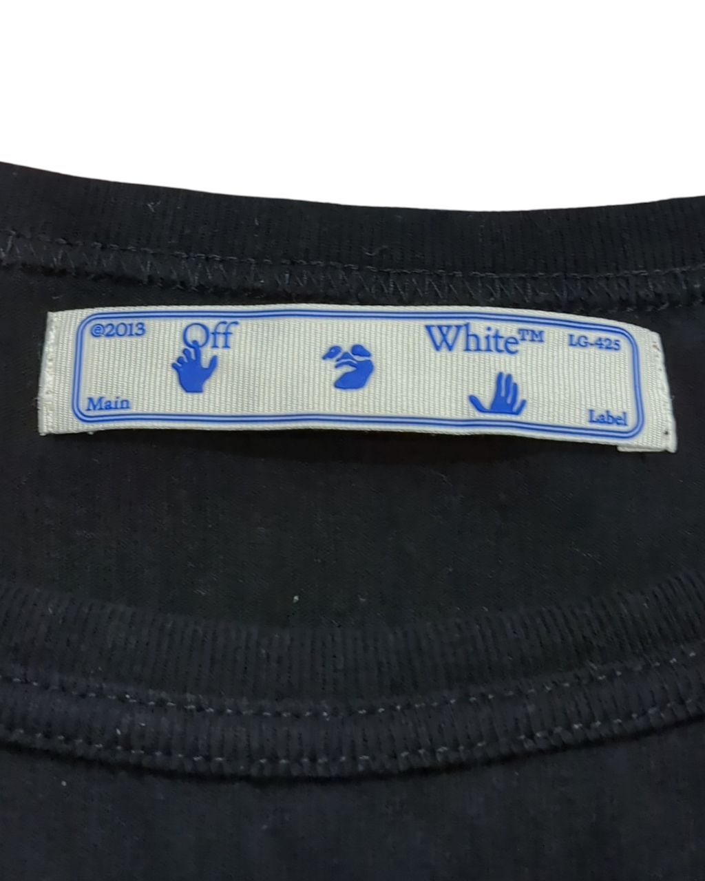 Off-White Diag Spray Tee - (XL)