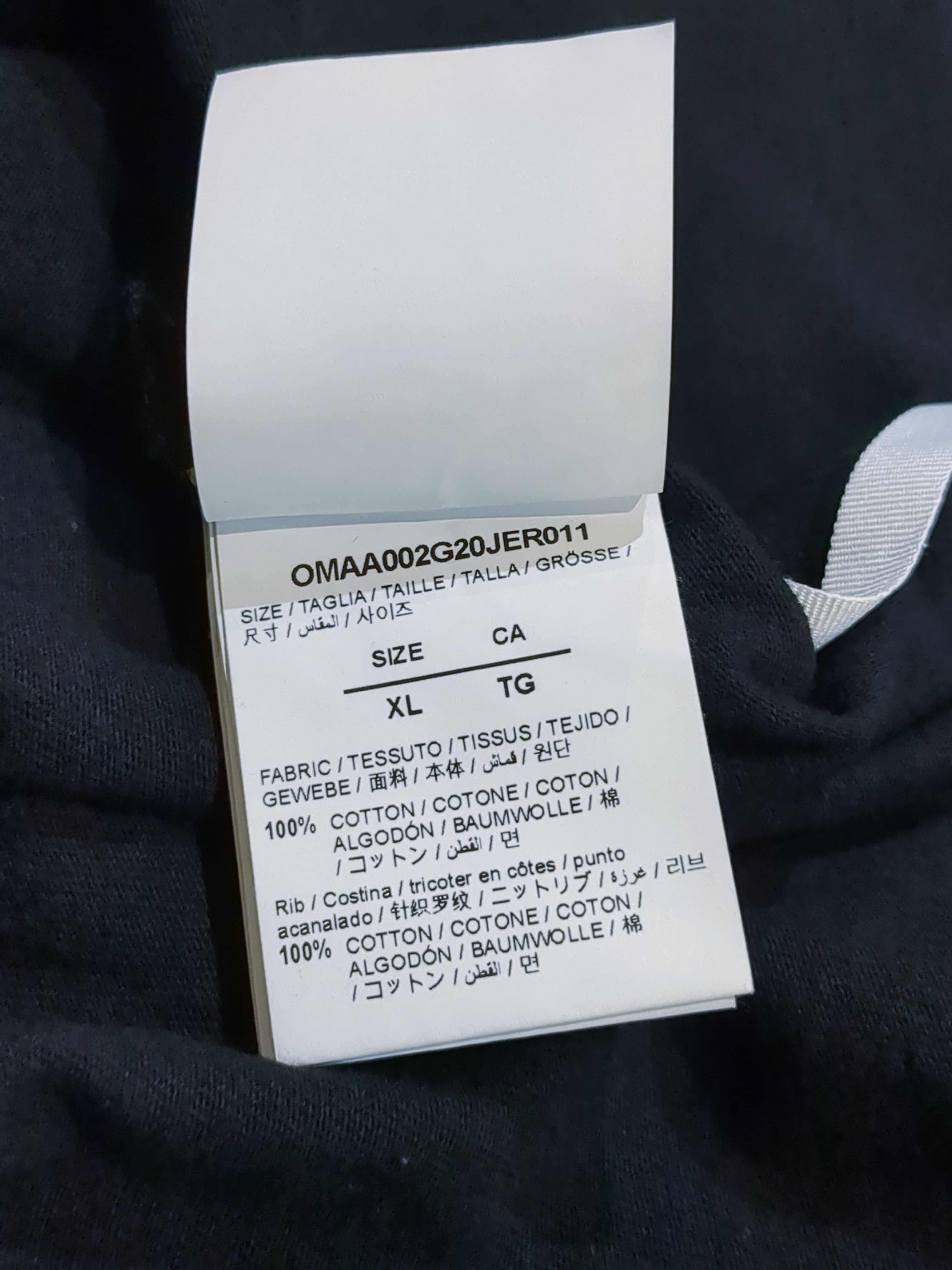 Off-White Diag Spray Tee - (XL)