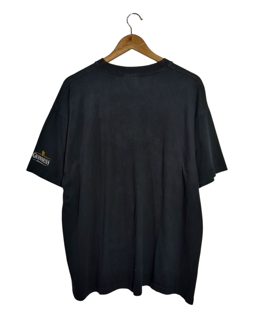 Screen Stars 90s Guinness Spell Out Logo Tee - (L)