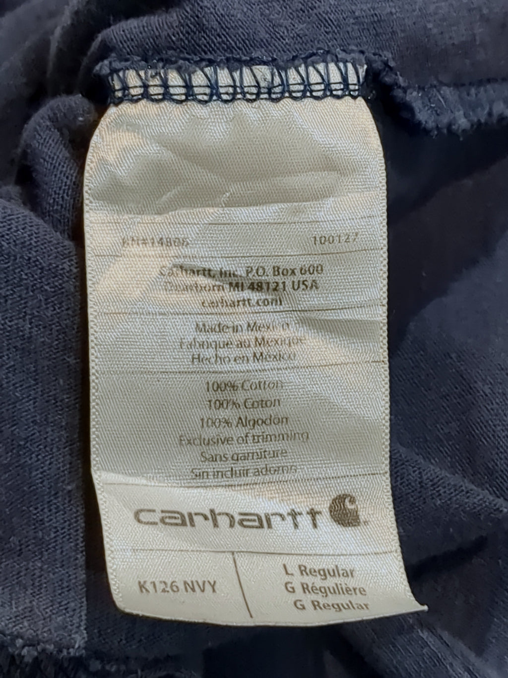 Carhartt Dearborn Loose Long Sleeve Tee - (XL)