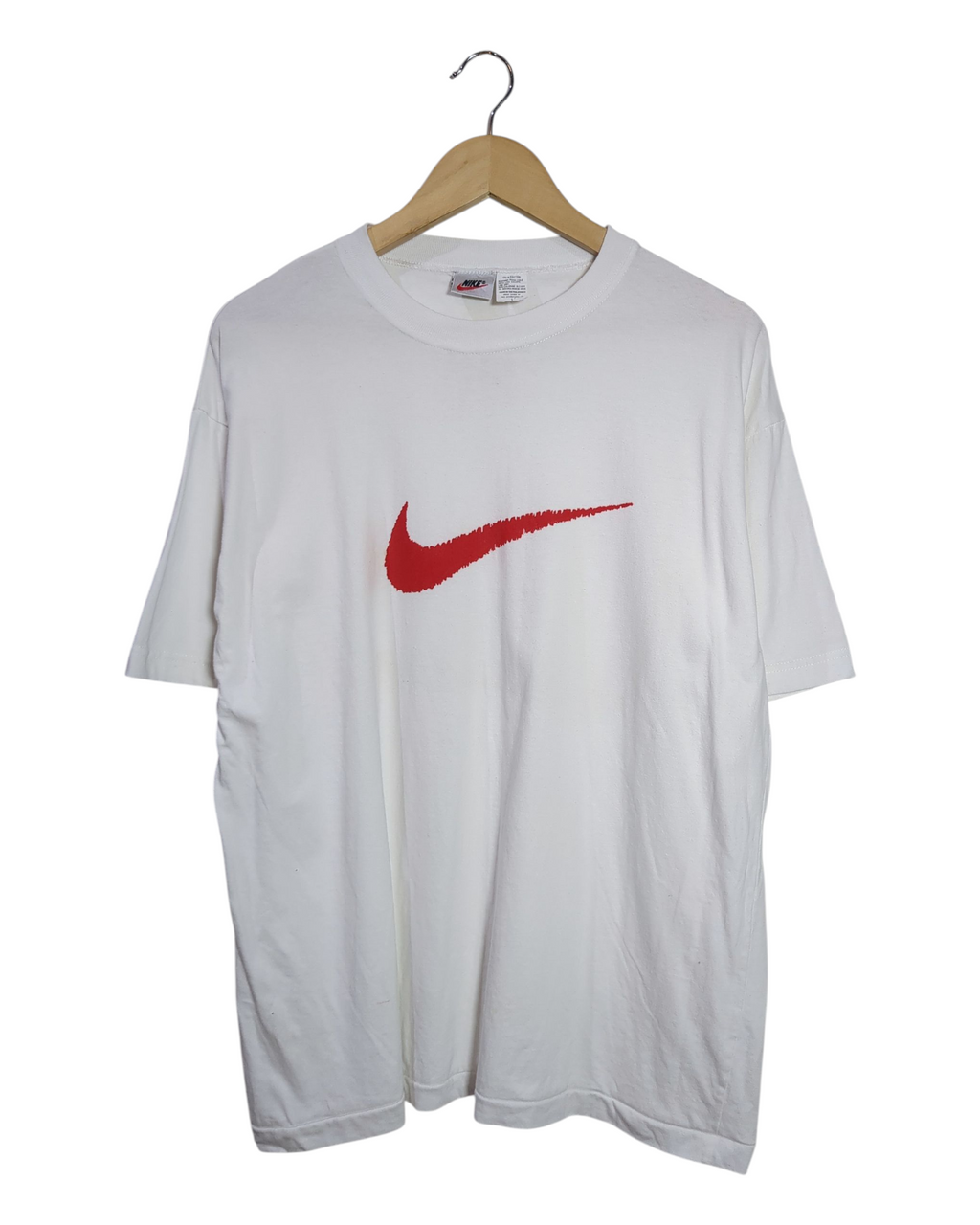 Nike 90s Big Logo Swoosh Tee - (L)
