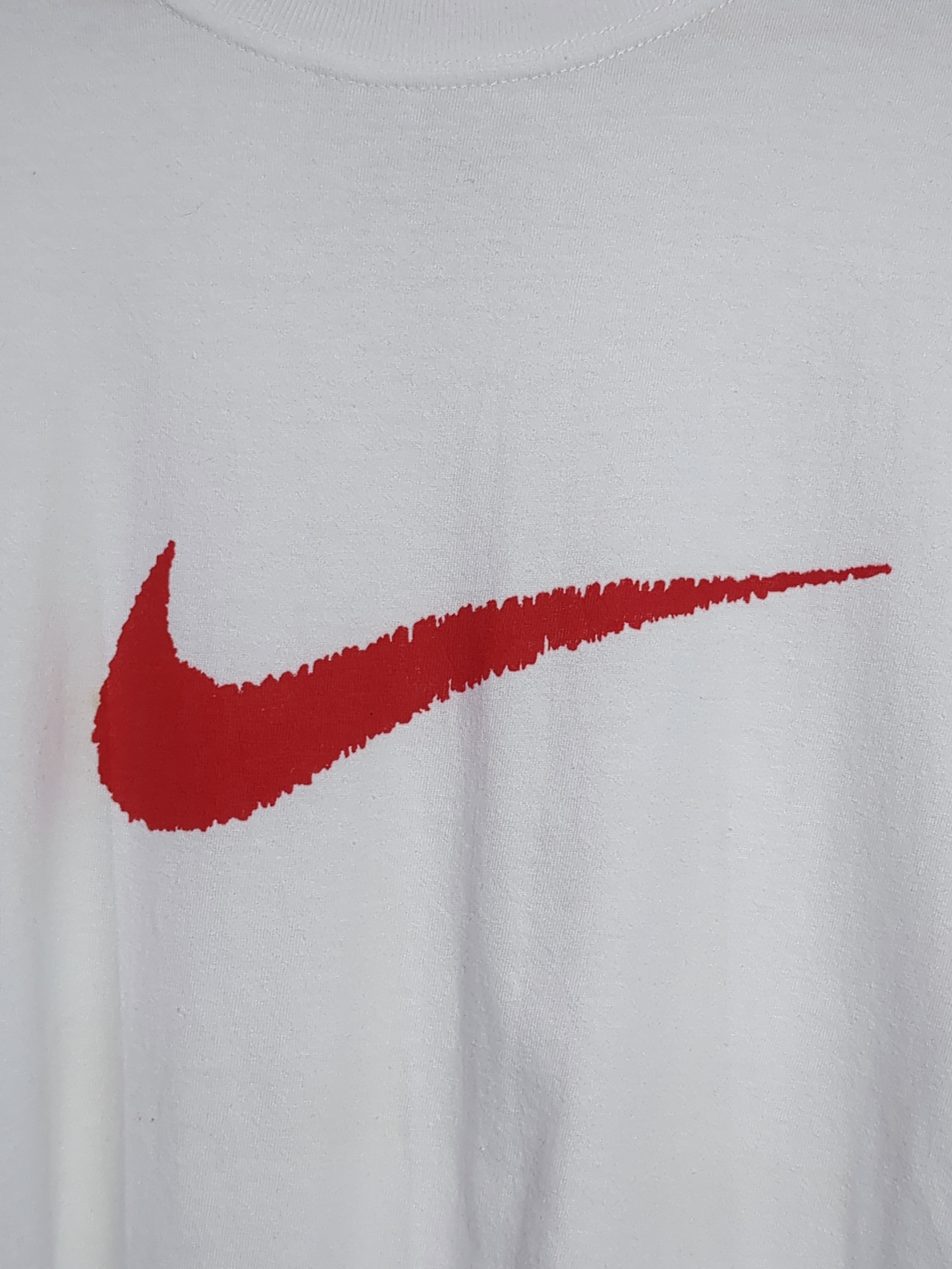Nike 90s Big Logo Swoosh Tee - (L)