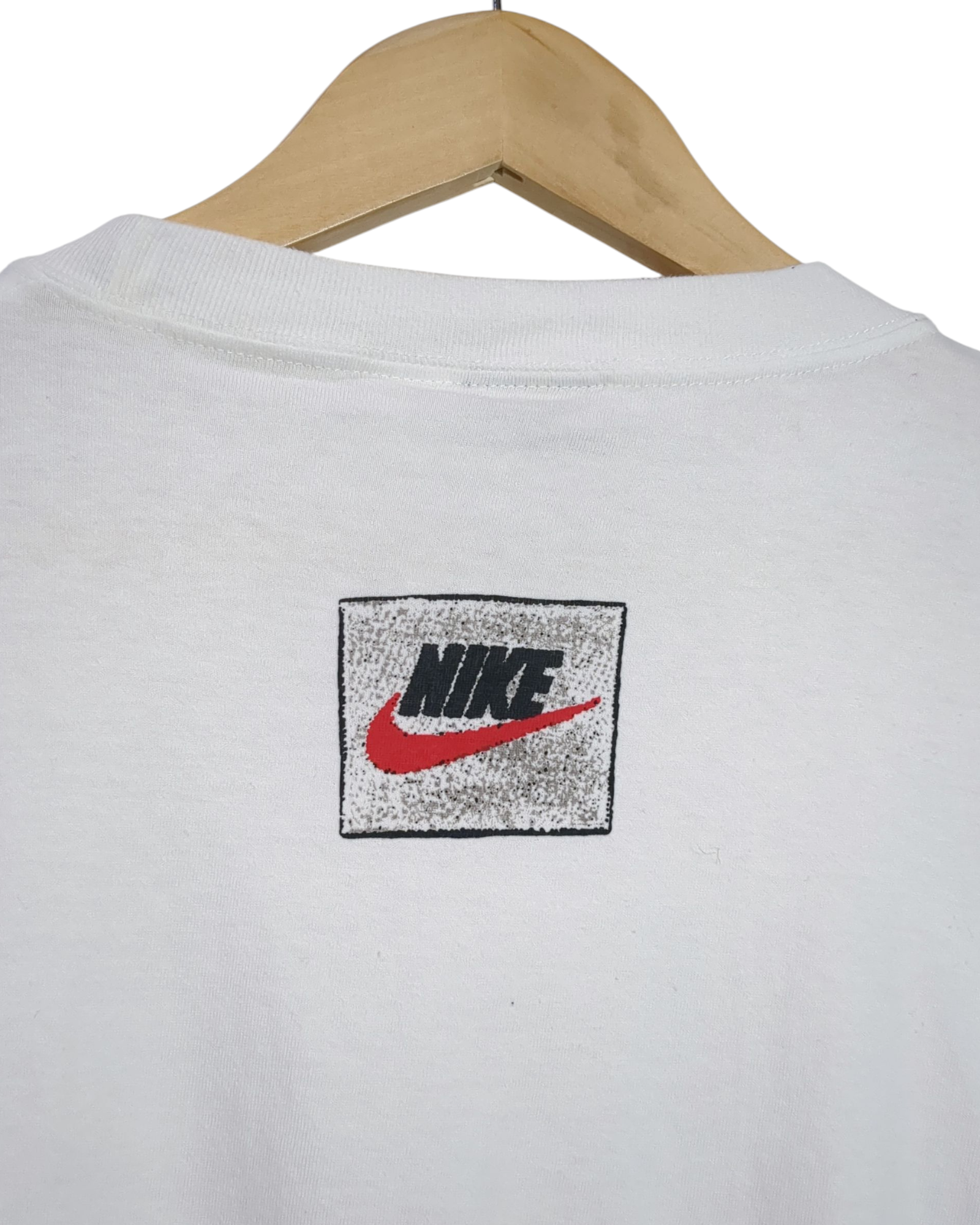 Nike 90s Big Logo Swoosh Tee - (L)