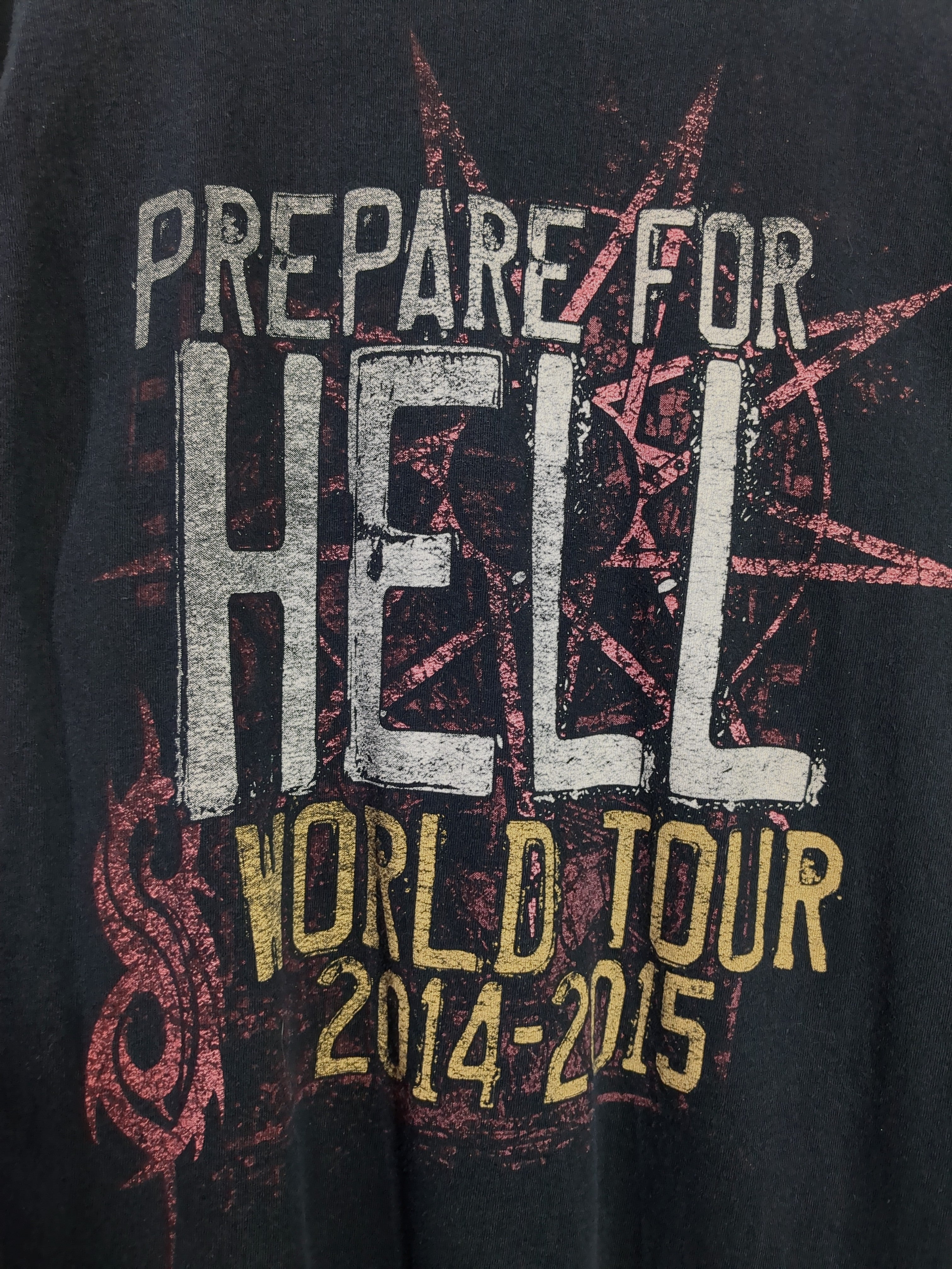 Gildan Slipknot Prepare For Hell Tour Tee - (L)