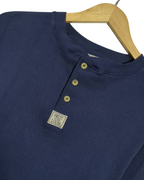 Fruit Of The Loom 90s Henley Tee - (S)