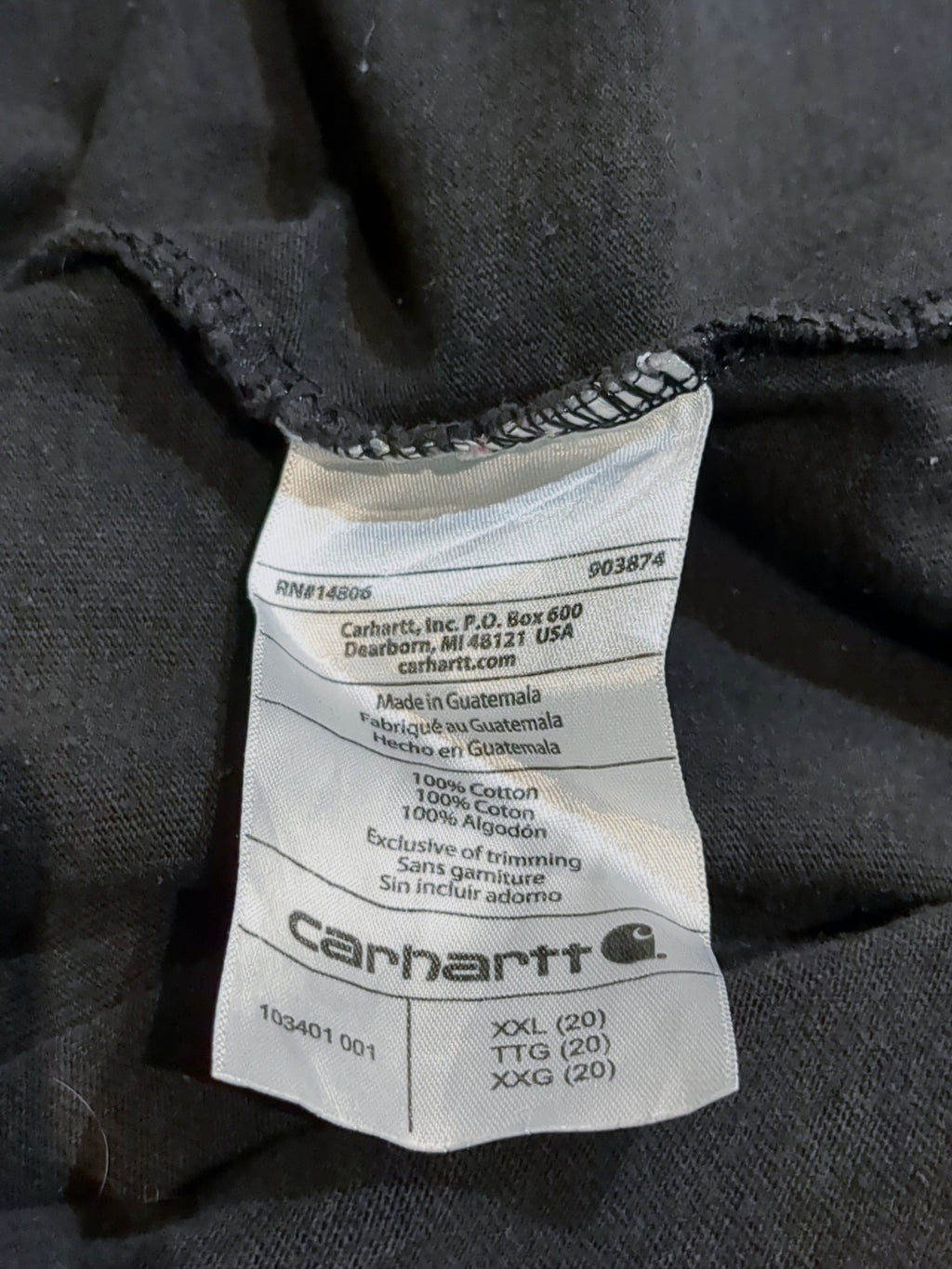 Carhartt Dearborn Loose Logo Long Sleeve Tee - (XL)