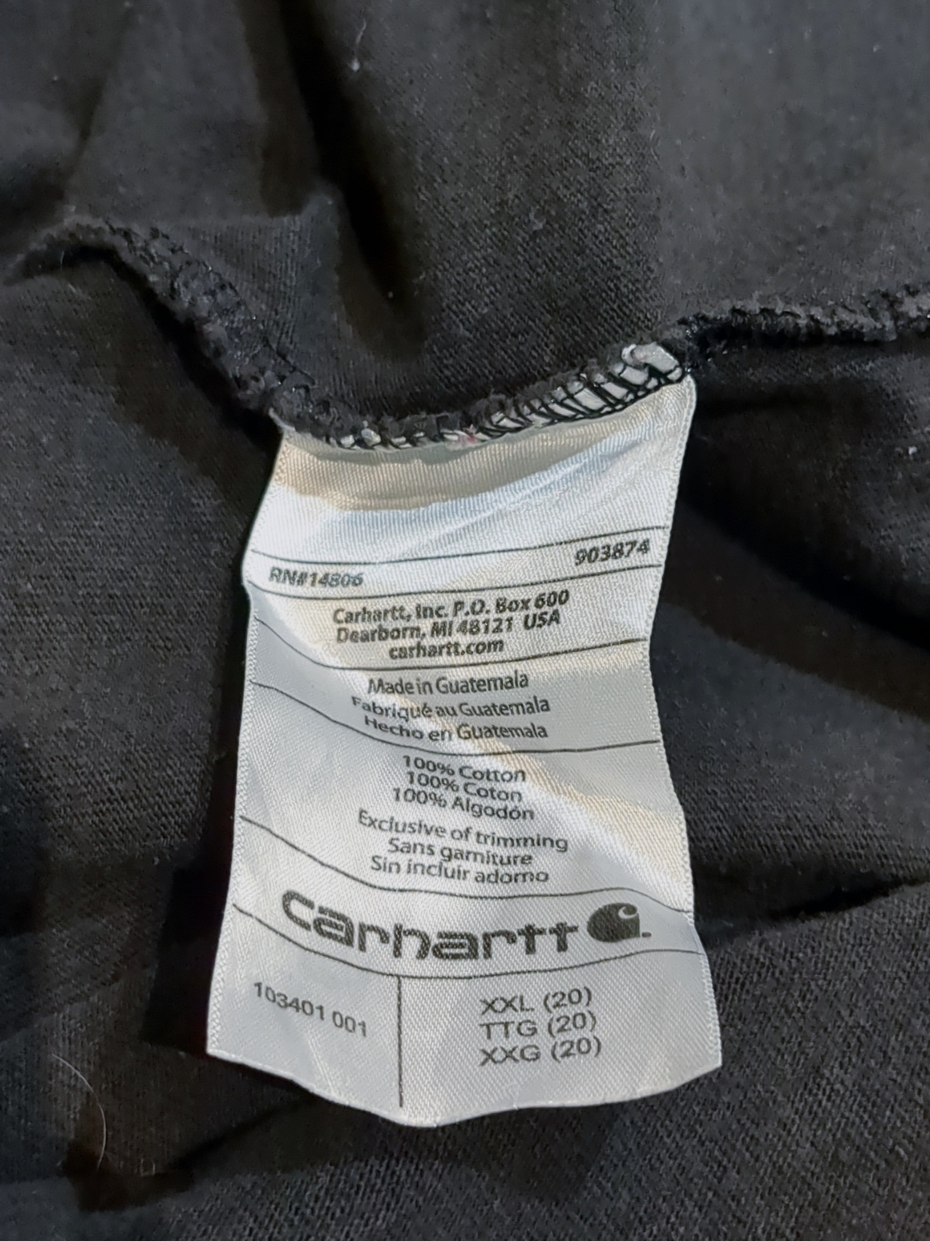 Carhartt Dearborn Loose Logo Long Sleeve Tee - (XL)