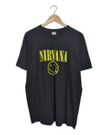 Fruit Of The Loom Nirvana Happy Face Tee - (M)