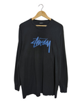 Stussy Basic Logo Long Sleeve Tee - (M)
