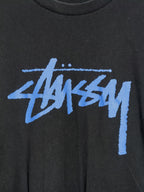 Stussy Basic Logo Long Sleeve Tee - (M)