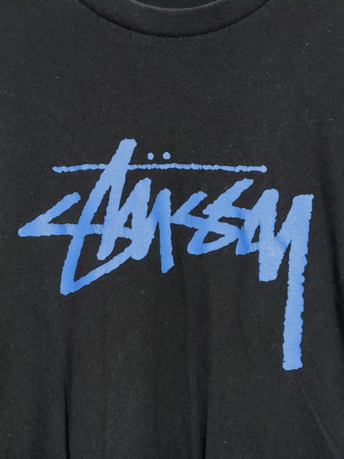 Stussy Basic Logo Long Sleeve Tee - (M)