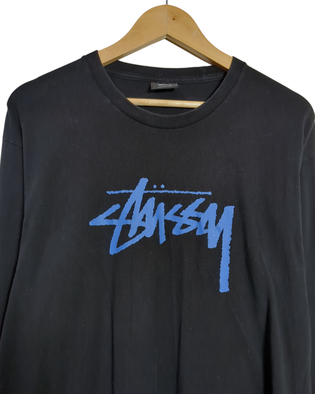 Stussy Basic Logo Long Sleeve Tee - (M)
