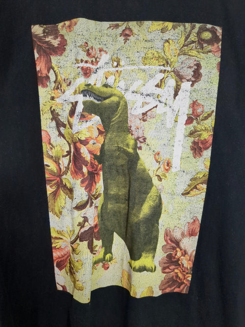 Stussy T-Rex Floral Graphic Tee - (S)