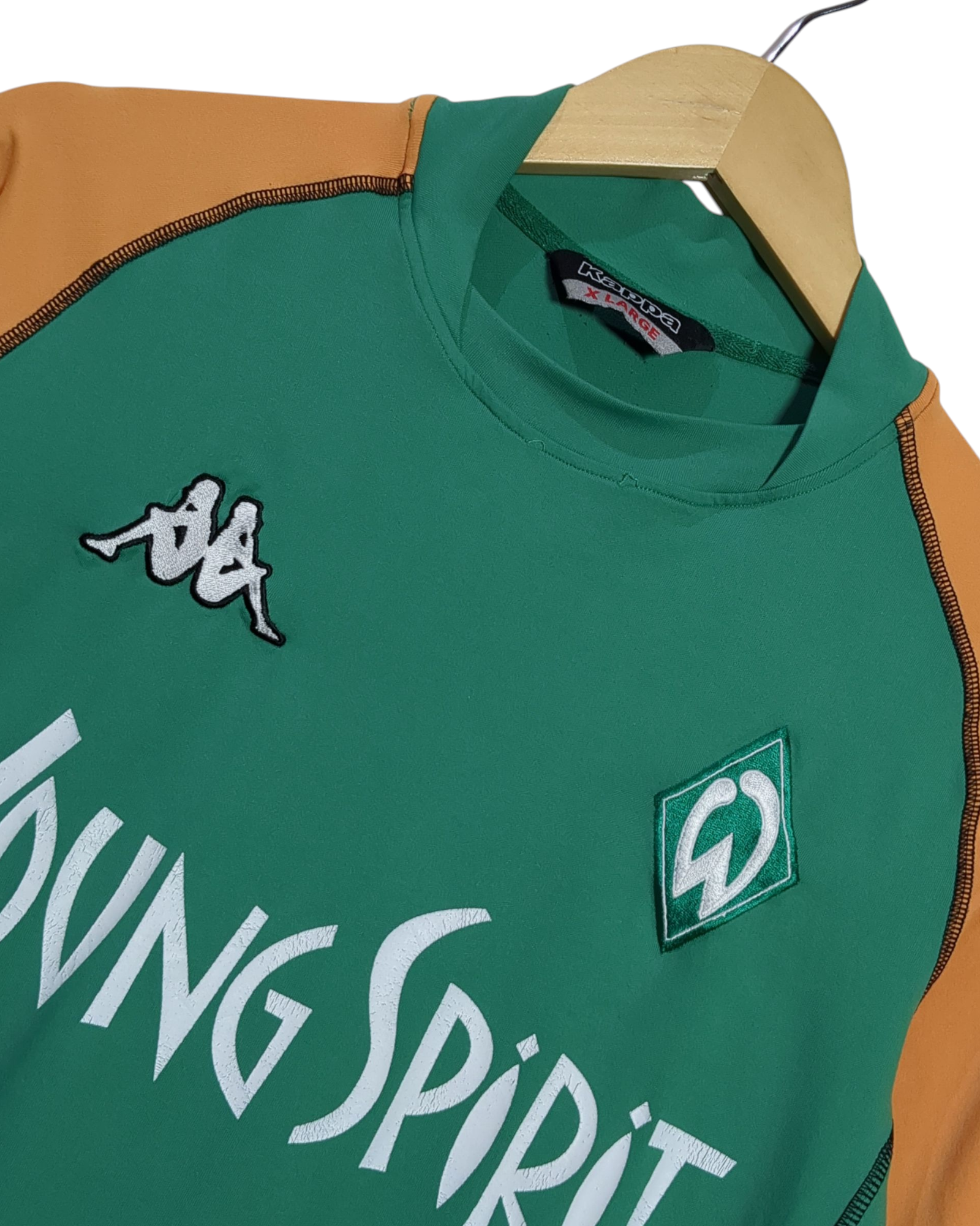 2003-04 Werder Bremen Kappa Home Shirt #6 Baumann - (XL.Boys)