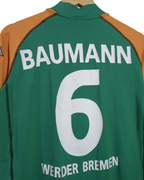 2003-04 Werder Bremen Kappa Home Shirt #6 Baumann - (XL.Boys)