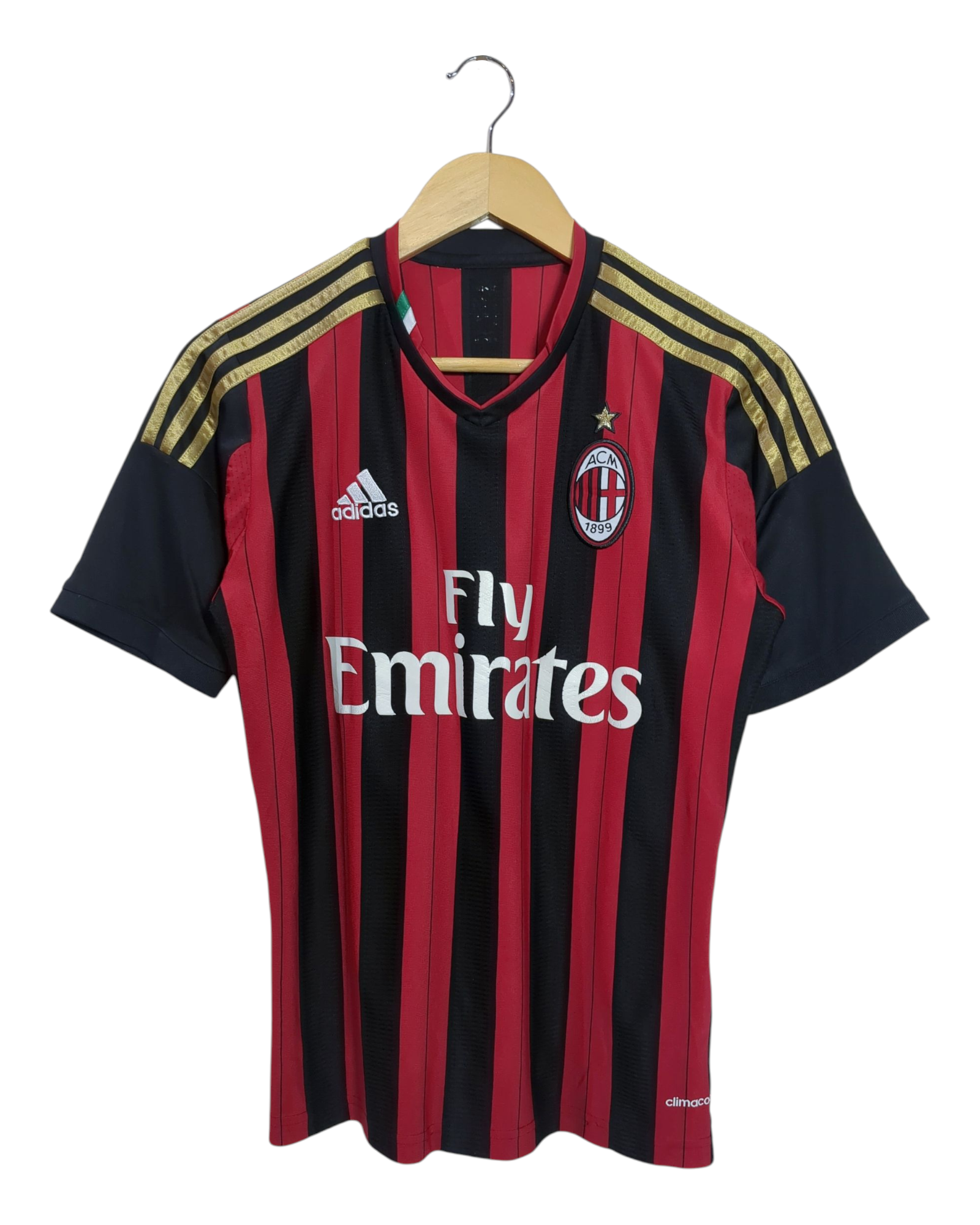 2013-14 AC Milan Adidas Home Shirt - (XL.Boys)
