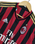 2013-14 AC Milan Adidas Home Shirt - (XL.Boys)