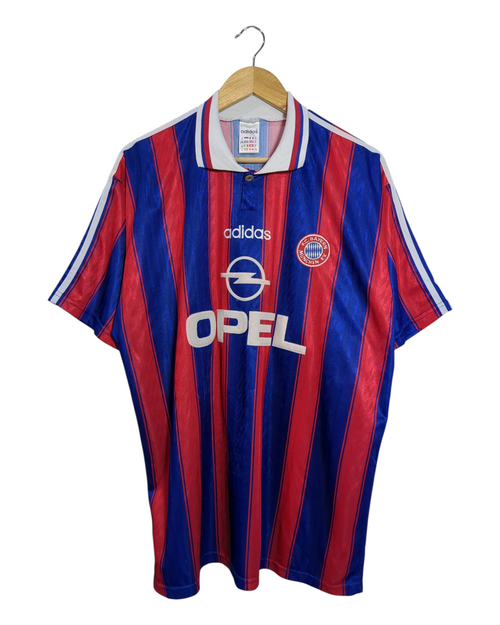 1995-97 Bayern Munich Adidas Home Shirt #18 Klinsmann - (XL)