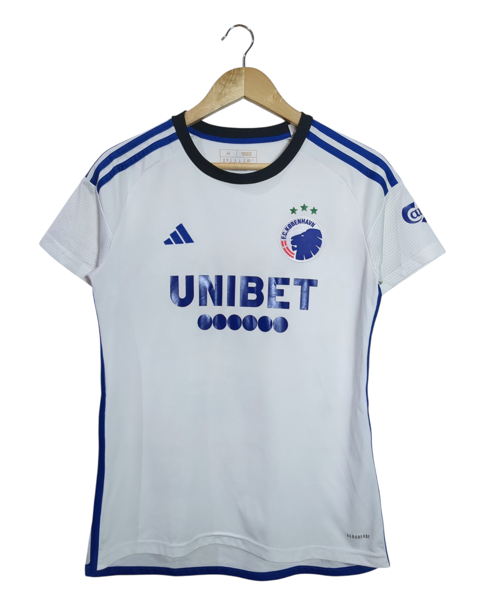 2023-24 FC Copenhagen Adidas Home Shirt #33 Falk - (M)
