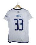 2023-24 FC Copenhagen Adidas Home Shirt #33 Falk - (M)