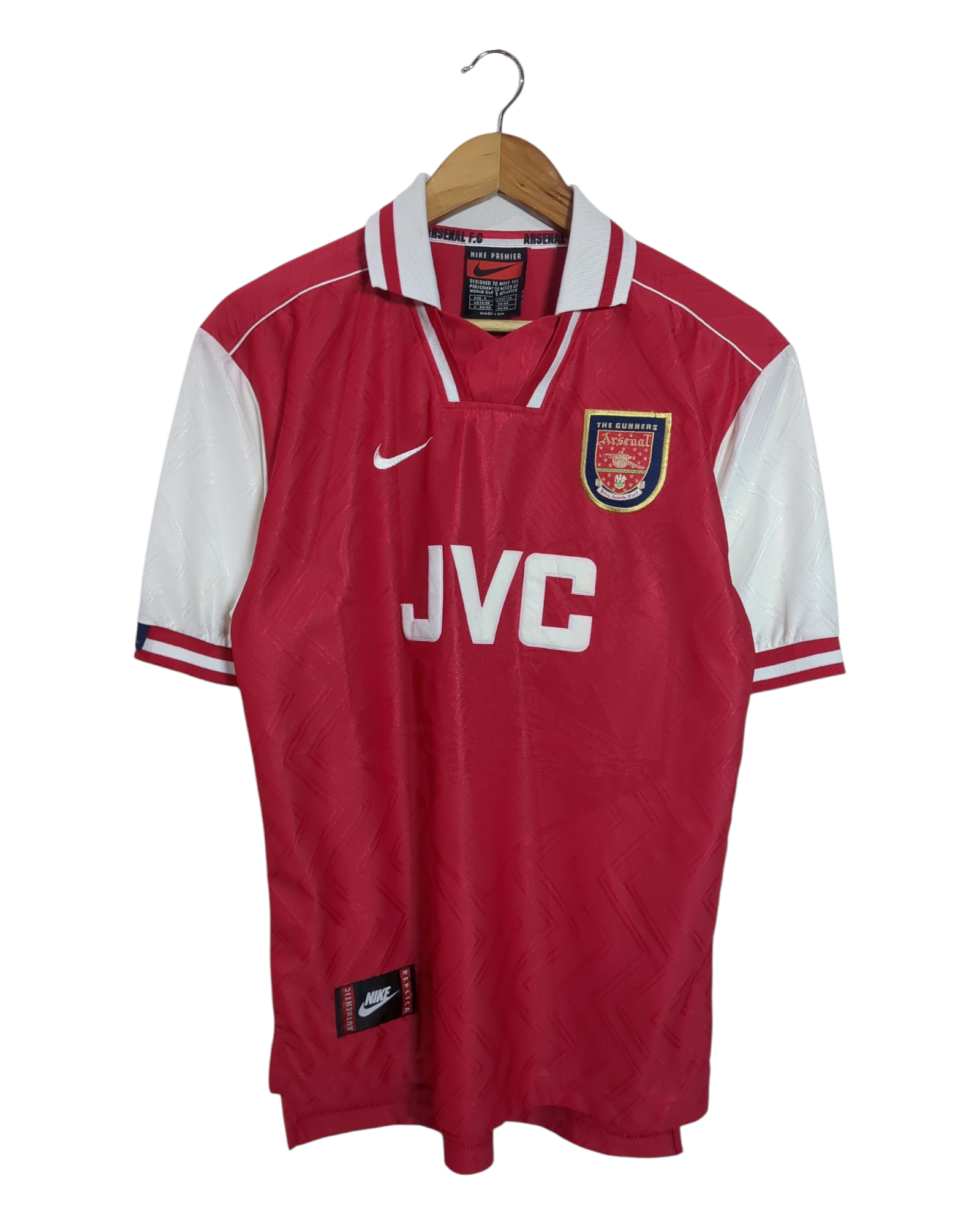 1996-98 Arsenal Nike Home Shirt - (M)