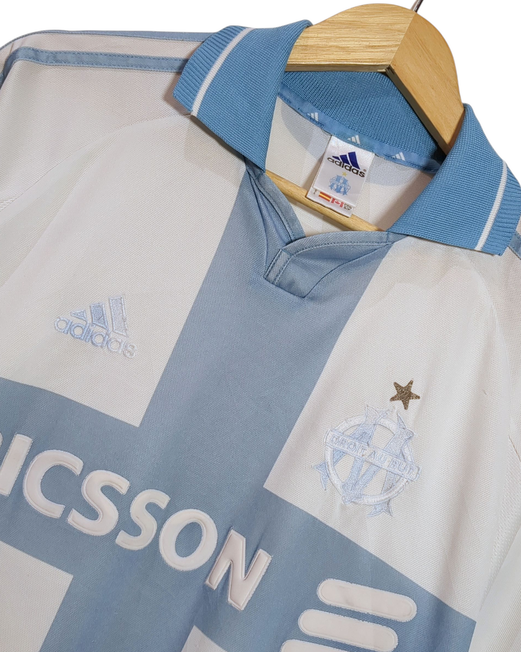 2000-01 Olympique Marseille Home Shirt - (M)