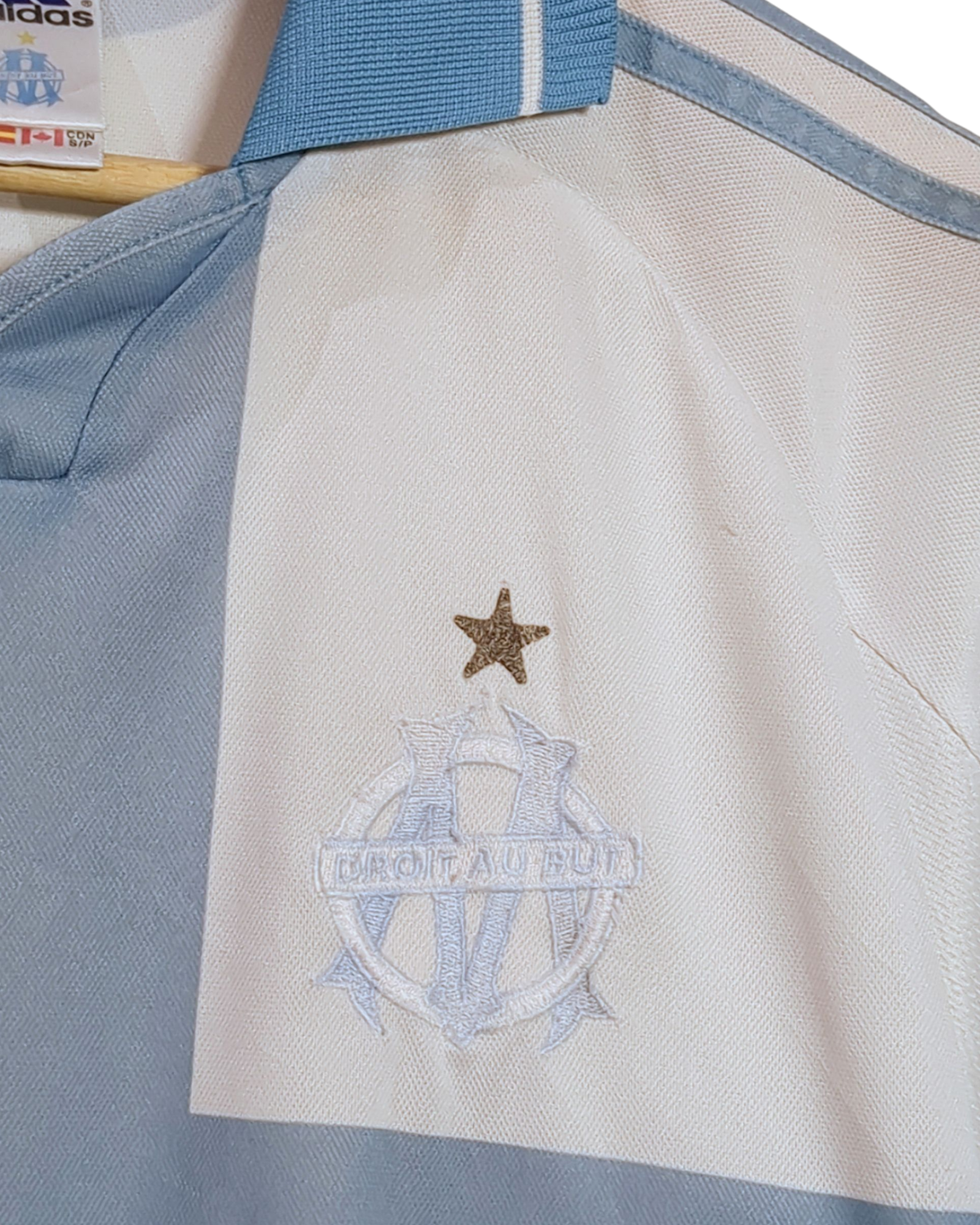 2000-01 Olympique Marseille Home Shirt - (M)