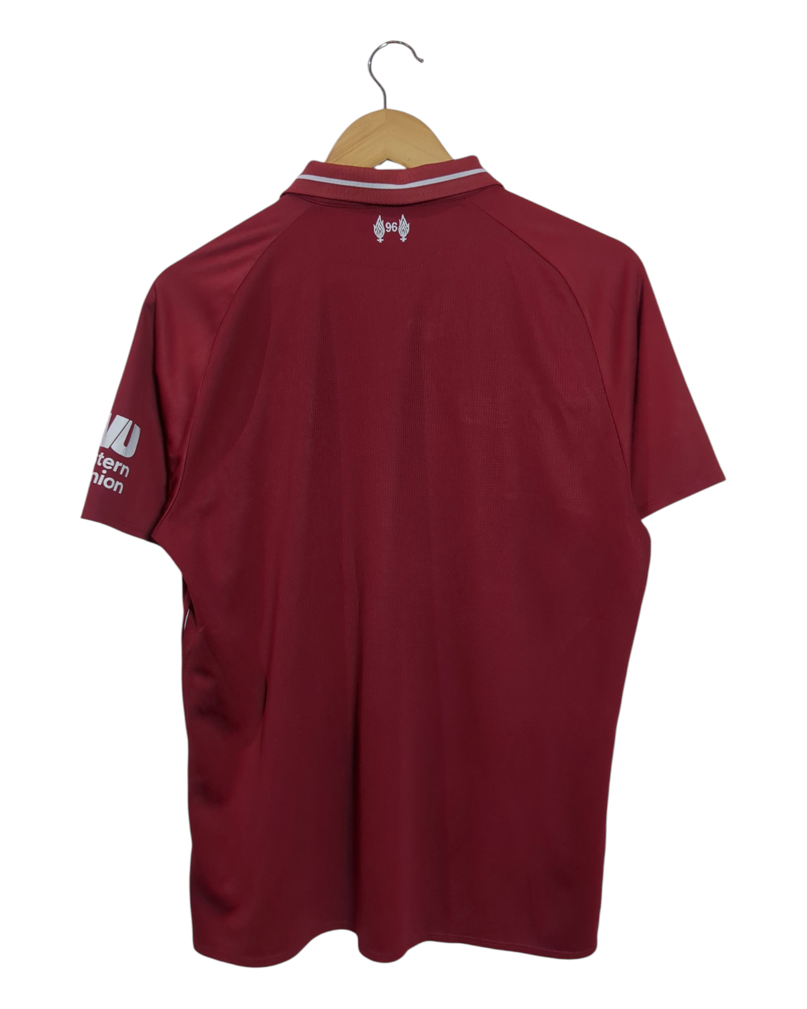 2018-19 Liverpool New Balance Home Shirt - (M)