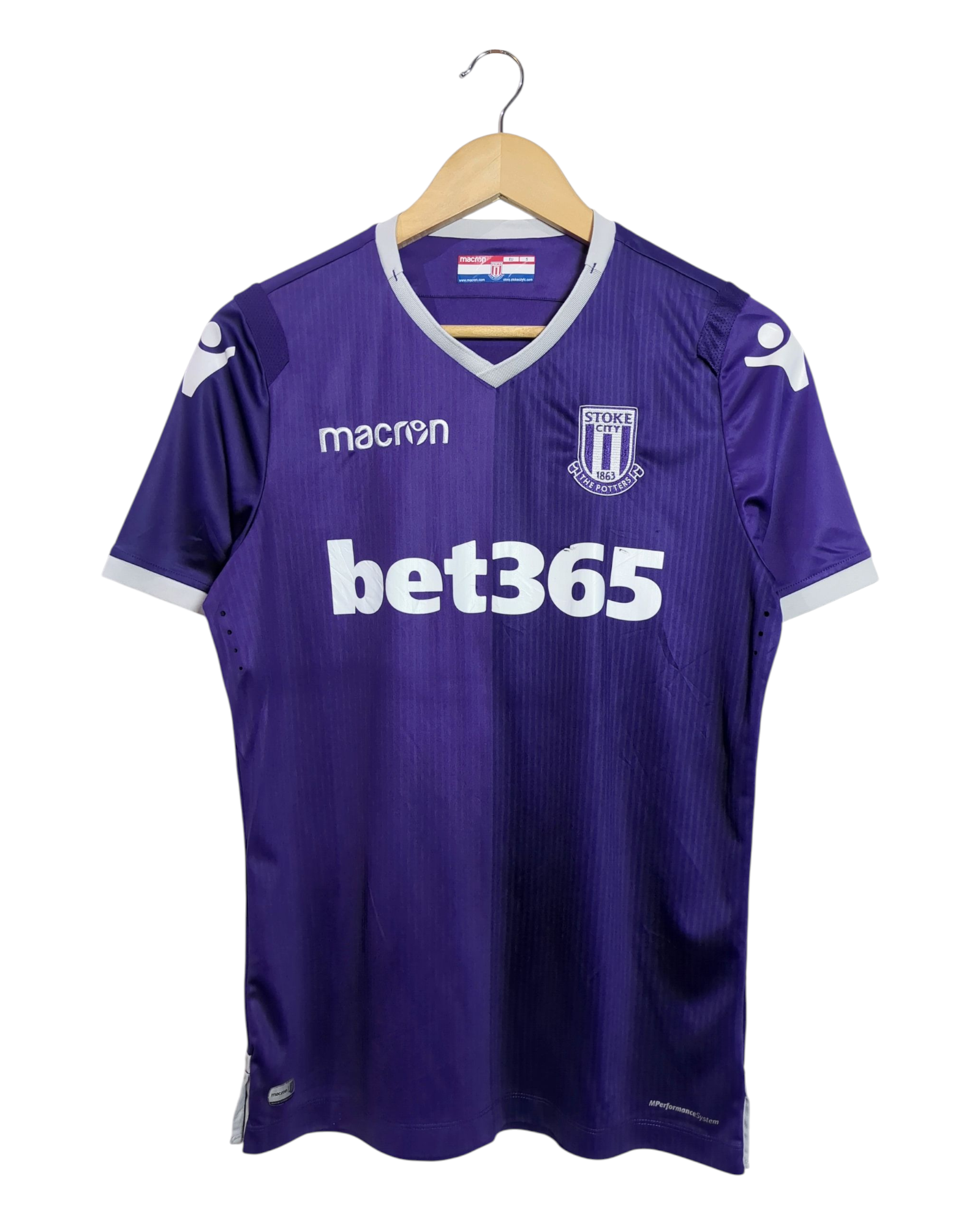 2018-19 Stoke City Macron Away Shirt - (M)