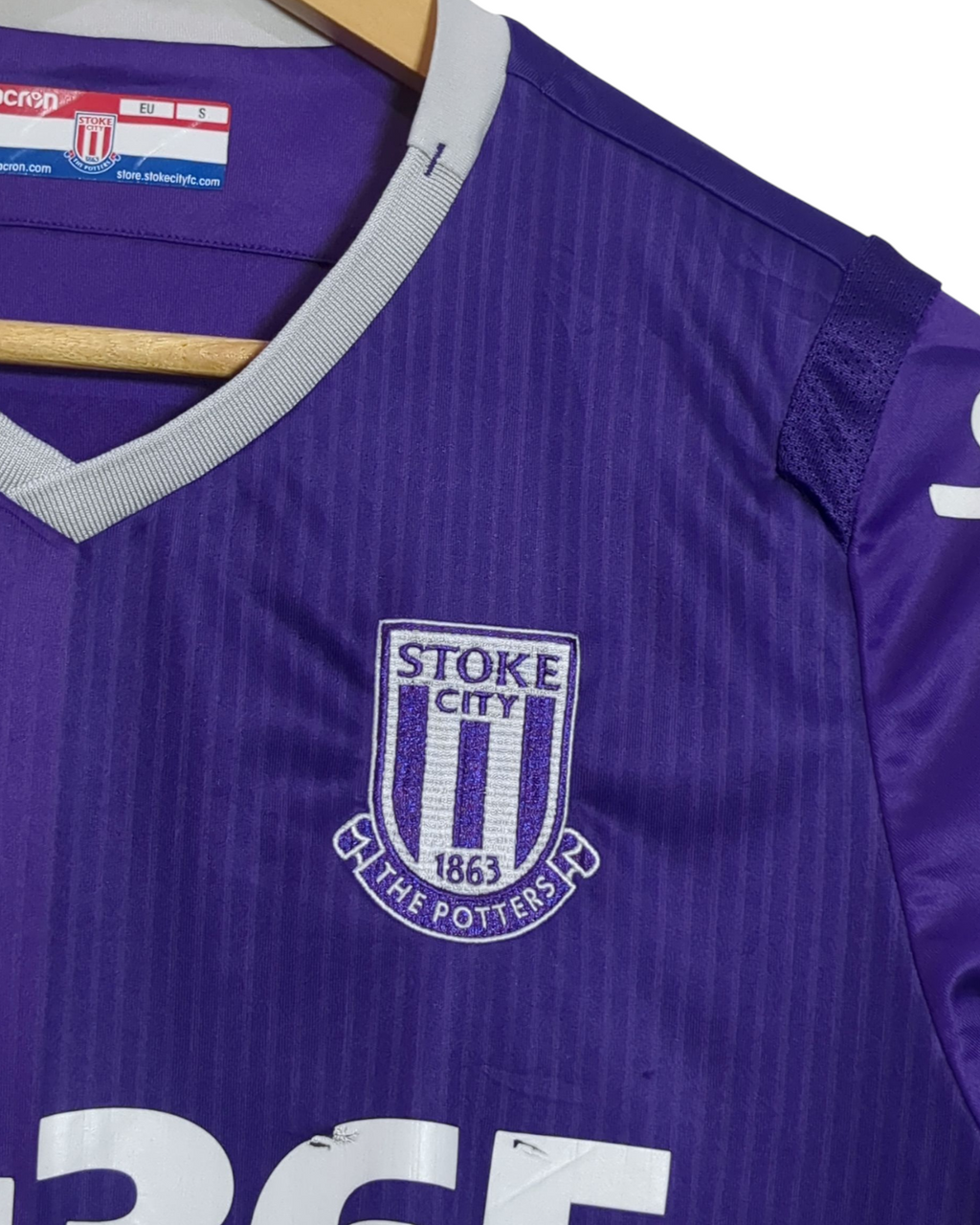 2018-19 Stoke City Macron Away Shirt - (M)