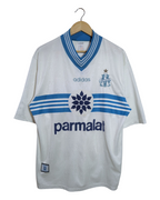1996-98 Olympique Marseille Adidas Home Shirt - (L)
