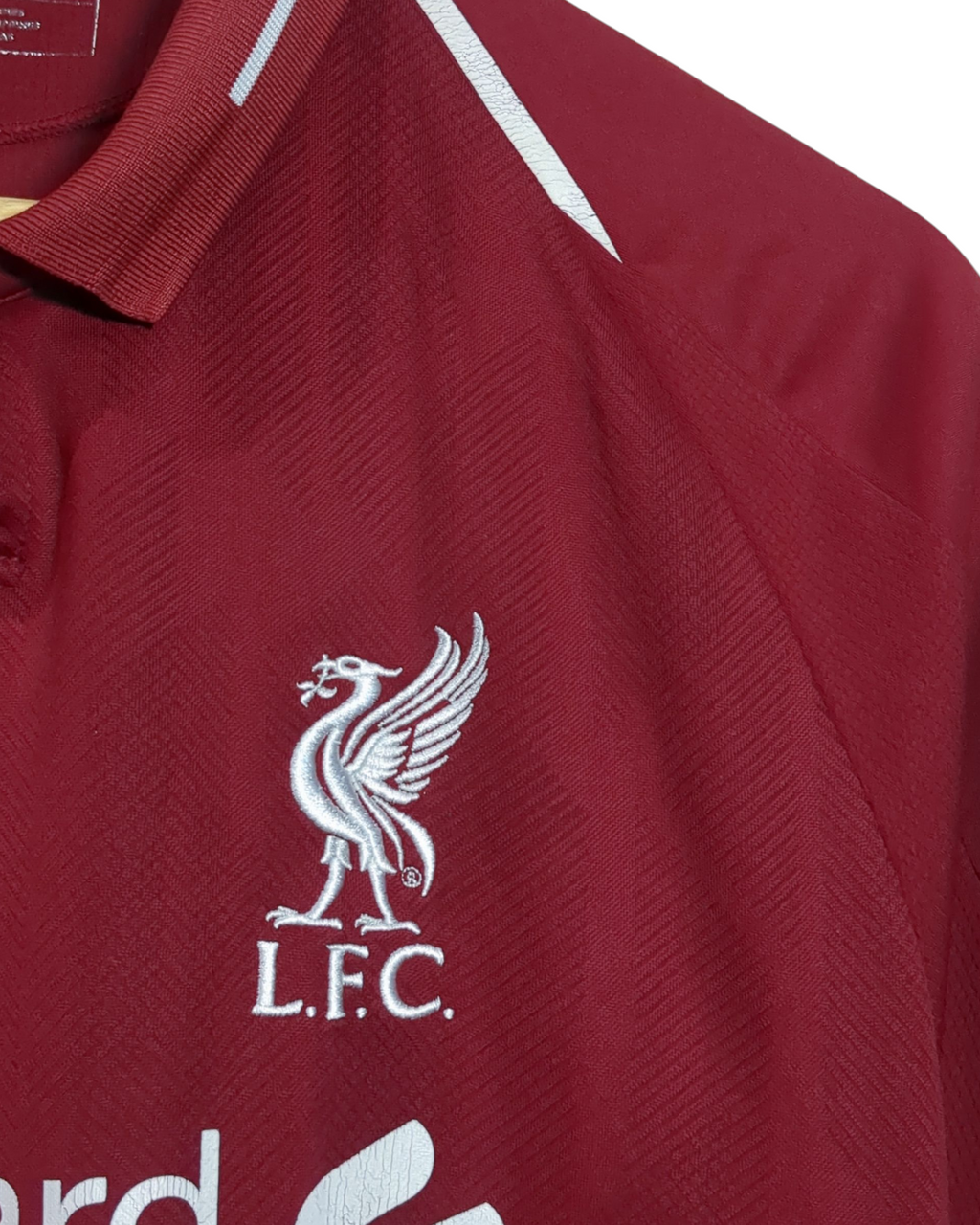 2018-19 Liverpool New Balance Home Shirt - (M)