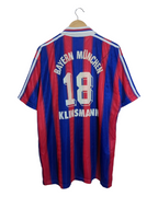 1995-97 Bayern Munich Adidas Home Shirt #18 Klinsmann - (XL)